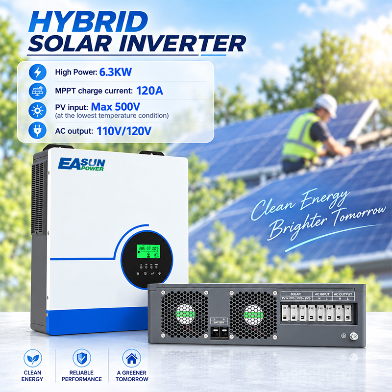 EASUN POWER Hybrid Solar Inver - Grid Tie Inverter Limiter 2000W review and price
