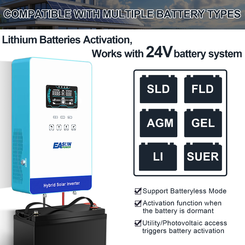 EASUN POWER 4KW 120V Off Grid  - Grid Tie Inverter Limiter 2000W review and price
