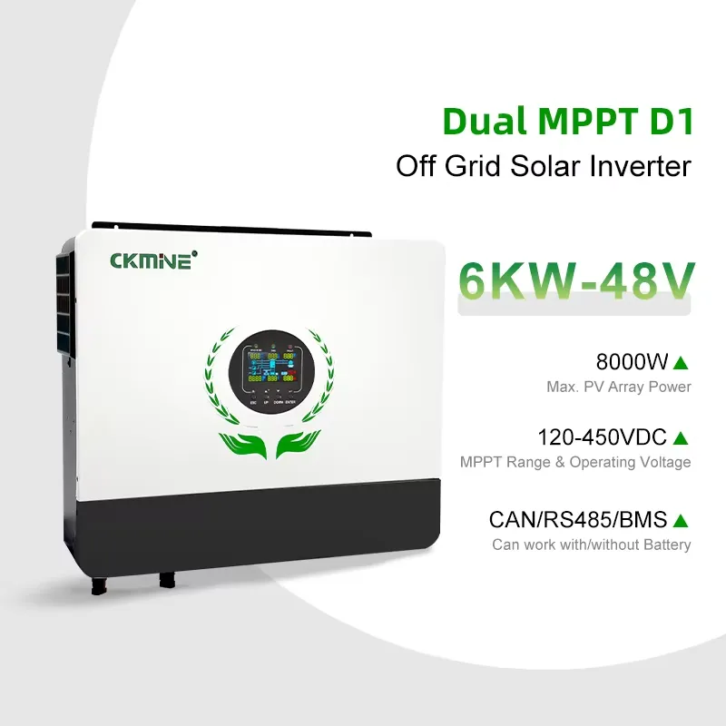 Hot Sale Wholesale Dual MPPT S - Off Grid Solar Inverter 48V 6000W review and price