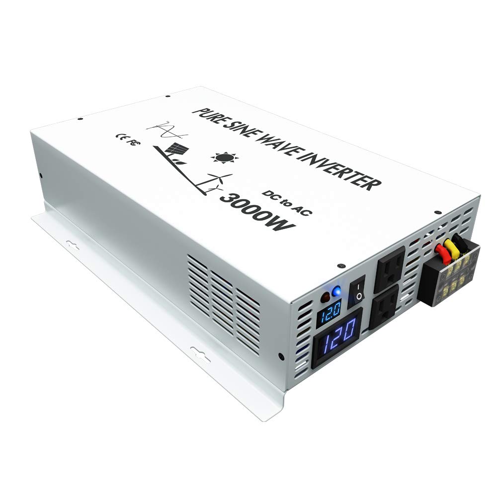 Pure Sine Wave Power Inverter  - Inverter Pure Sine Wave 60Hz 120V 3000W review and price