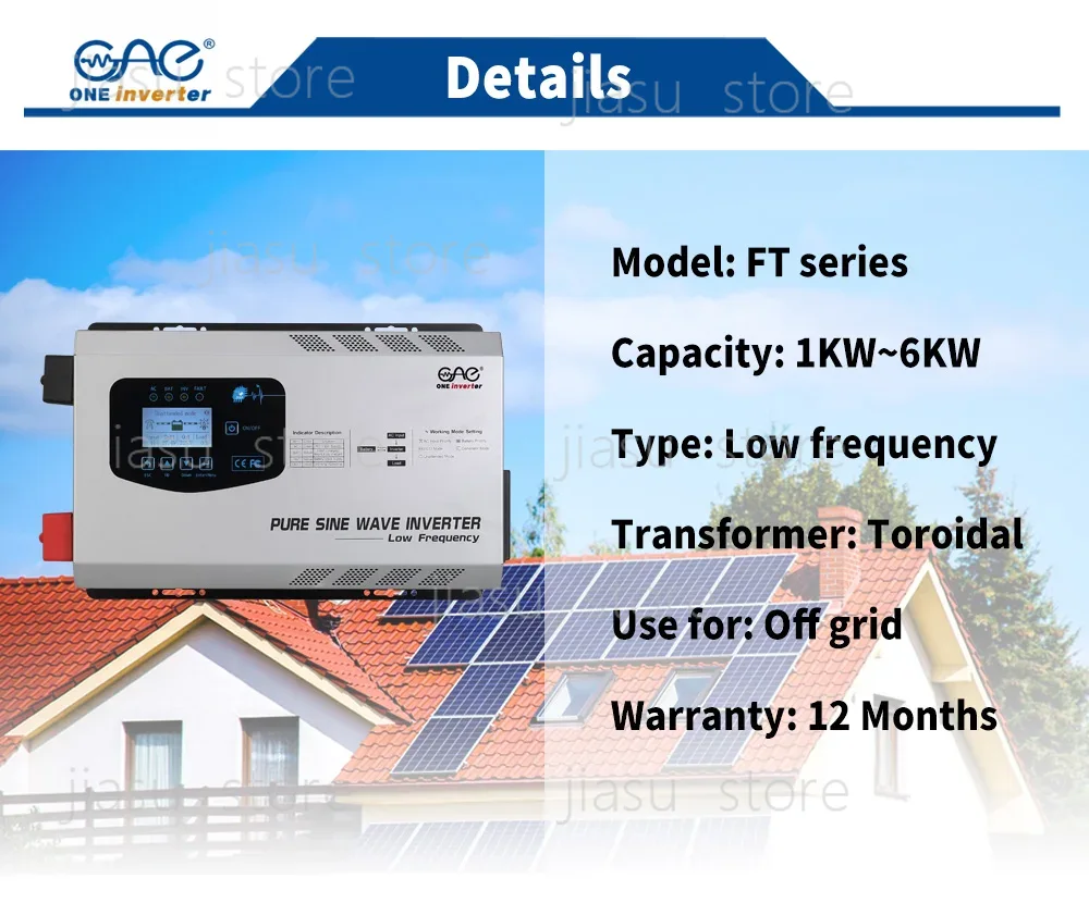 6Kw Solar Ups Power Inverte 60 - Off Grid Solar Inverter 48V 6000W review and price
