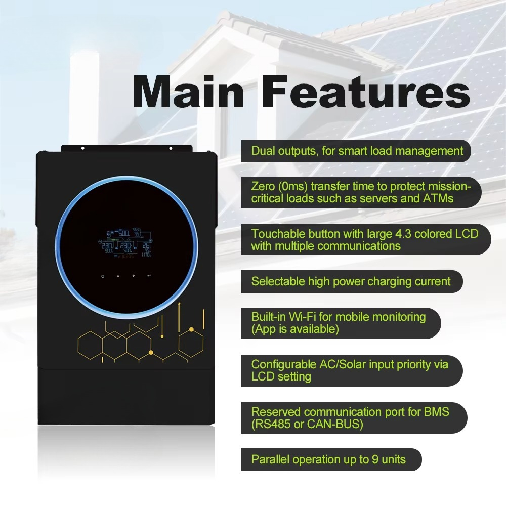 30+ Years Professional Supplie - Off Grid Solar Inverter 48V 6000W review and price